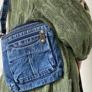 jean cross shoulder purse